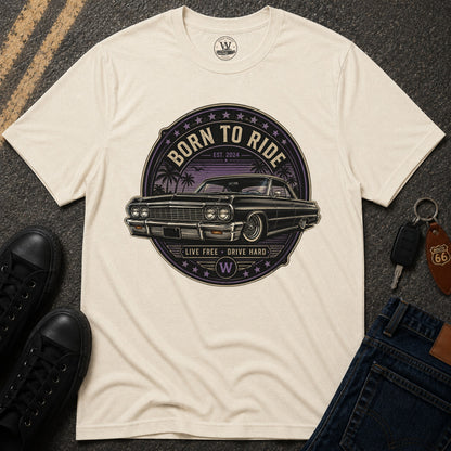 Born To Ride Lowrider T-Shirt