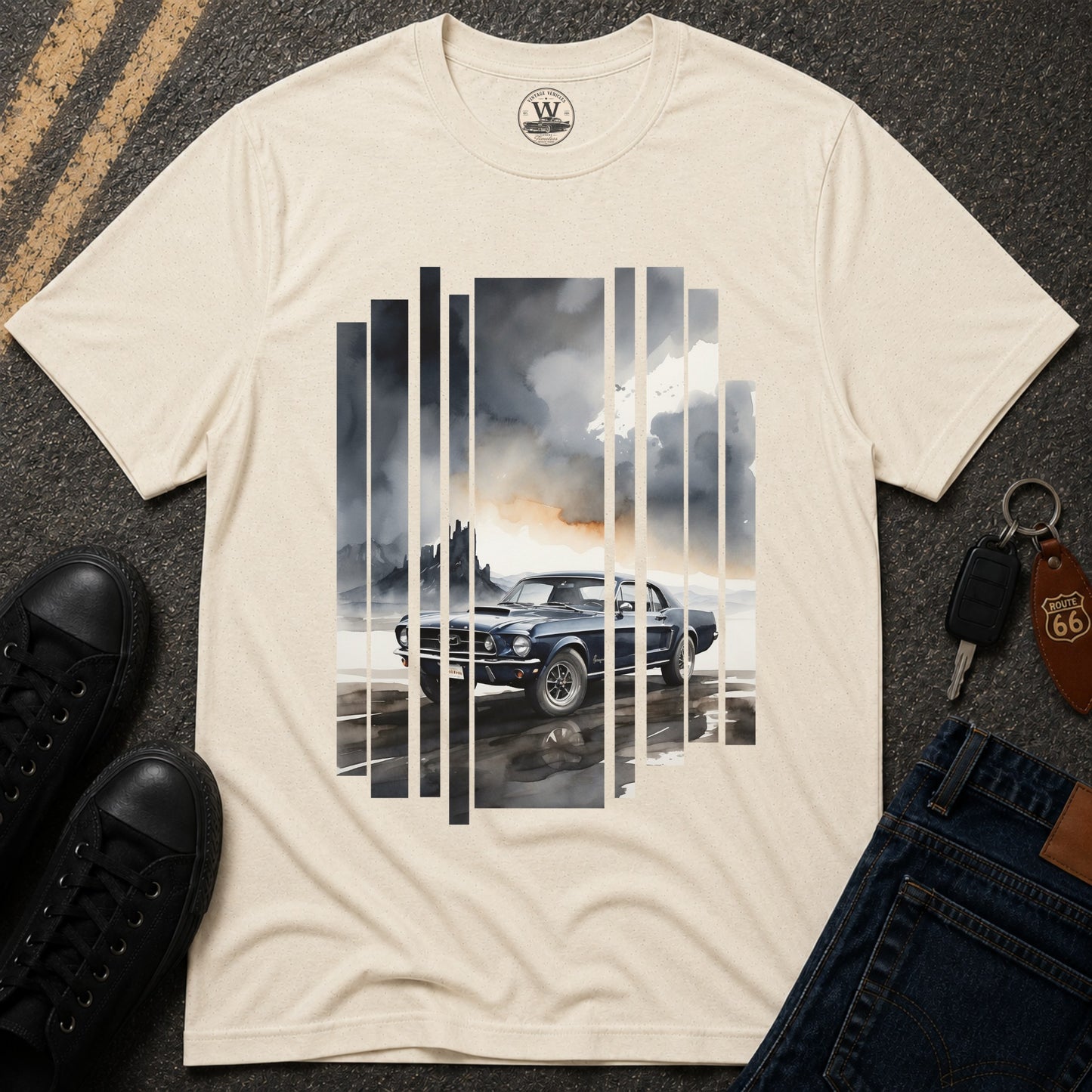 Desert Storm – Muscle Car Tee