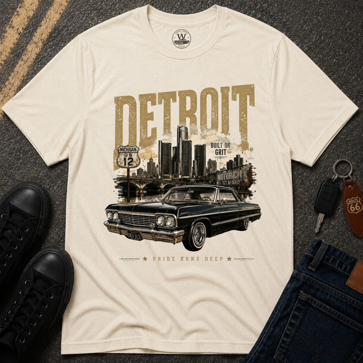 Detroit City Cruiser T-Shirt