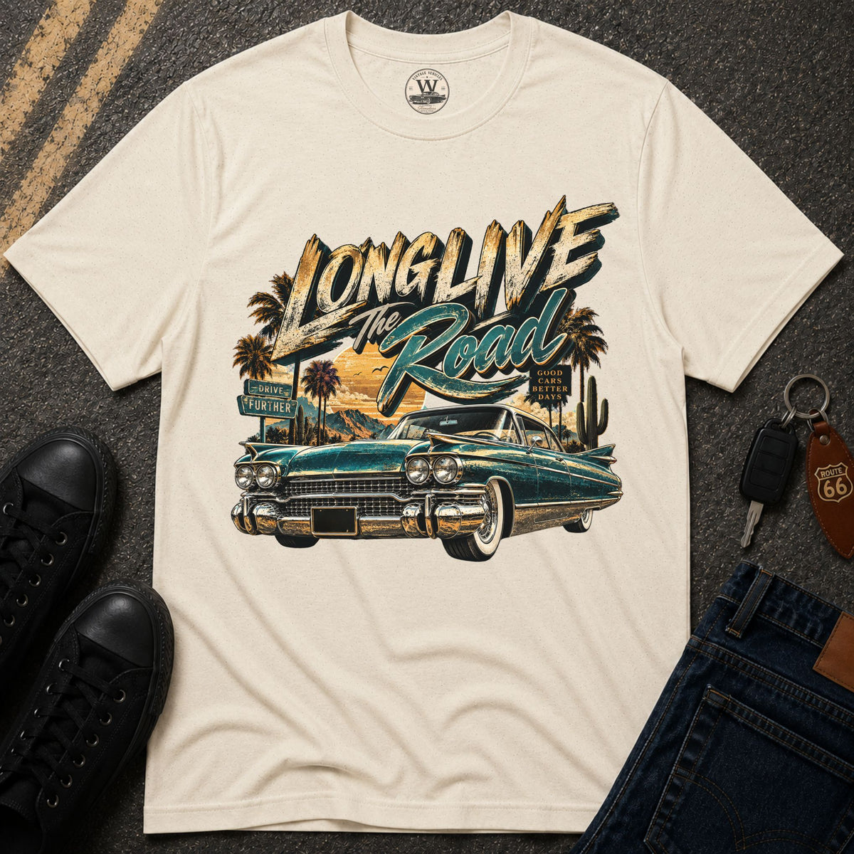 Long Live Roads T-shirt