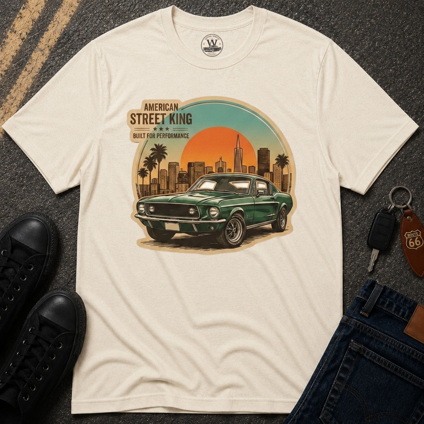 Street King Car T-Shirt