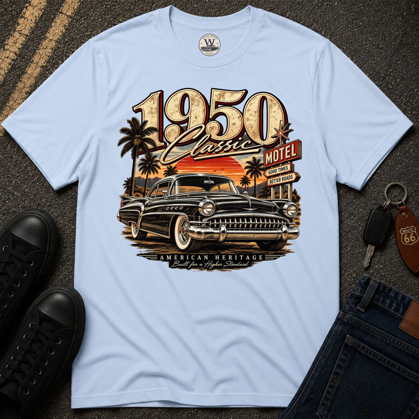 1950 Golden Highway T-shirt