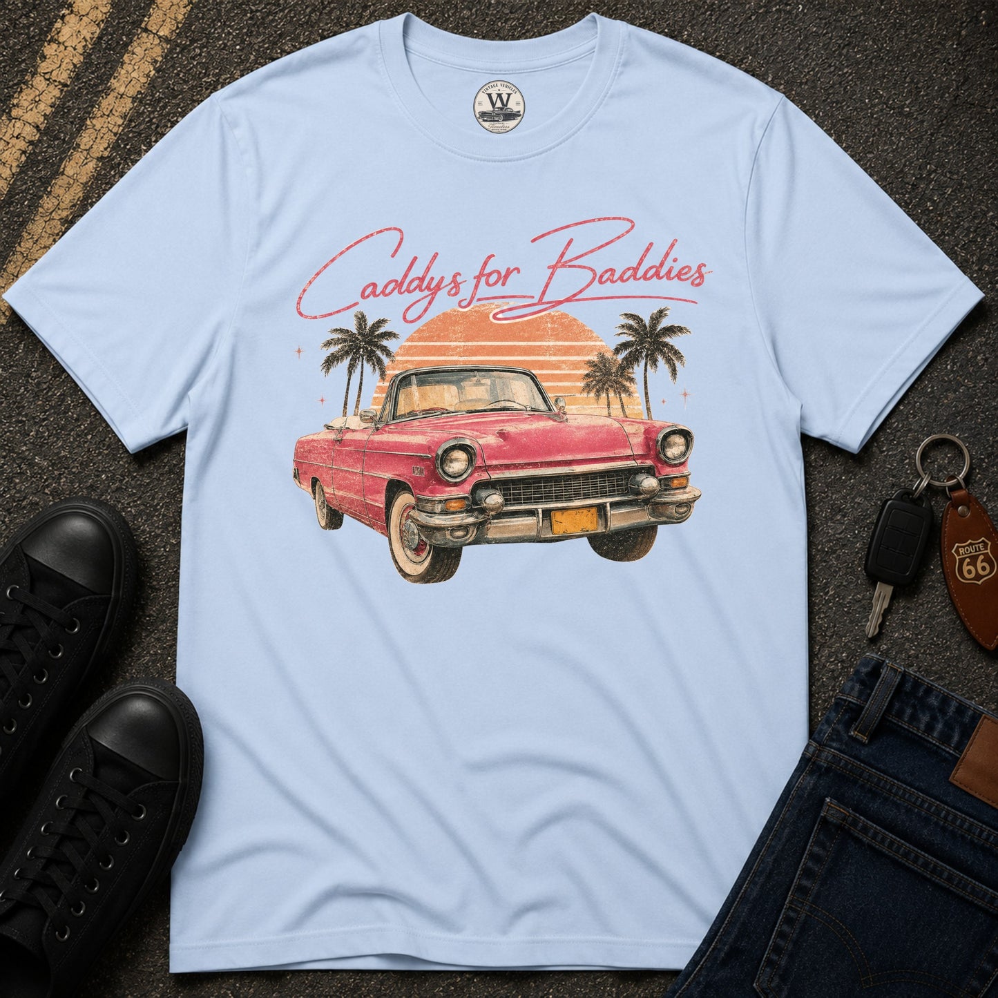 Caddys for Baddies Cruiser Tee