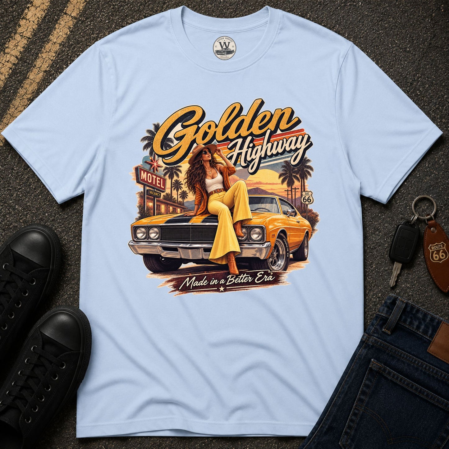 Golden Highway T-Shirt