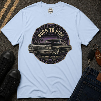 Born To Ride Lowrider T-Shirt