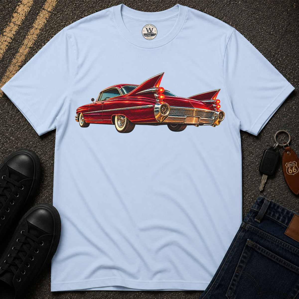 Crimson Tailfin T-shirt