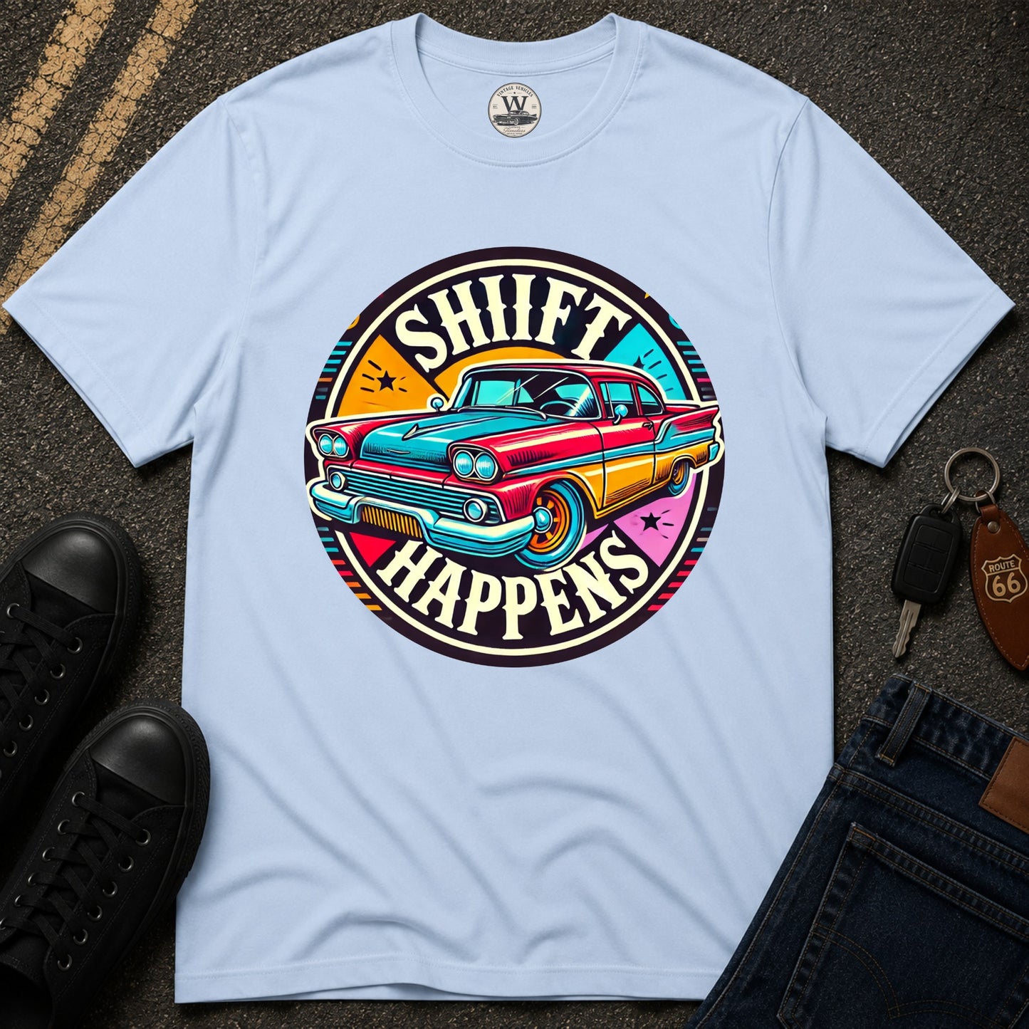 Shift Happens Cruiser Tee