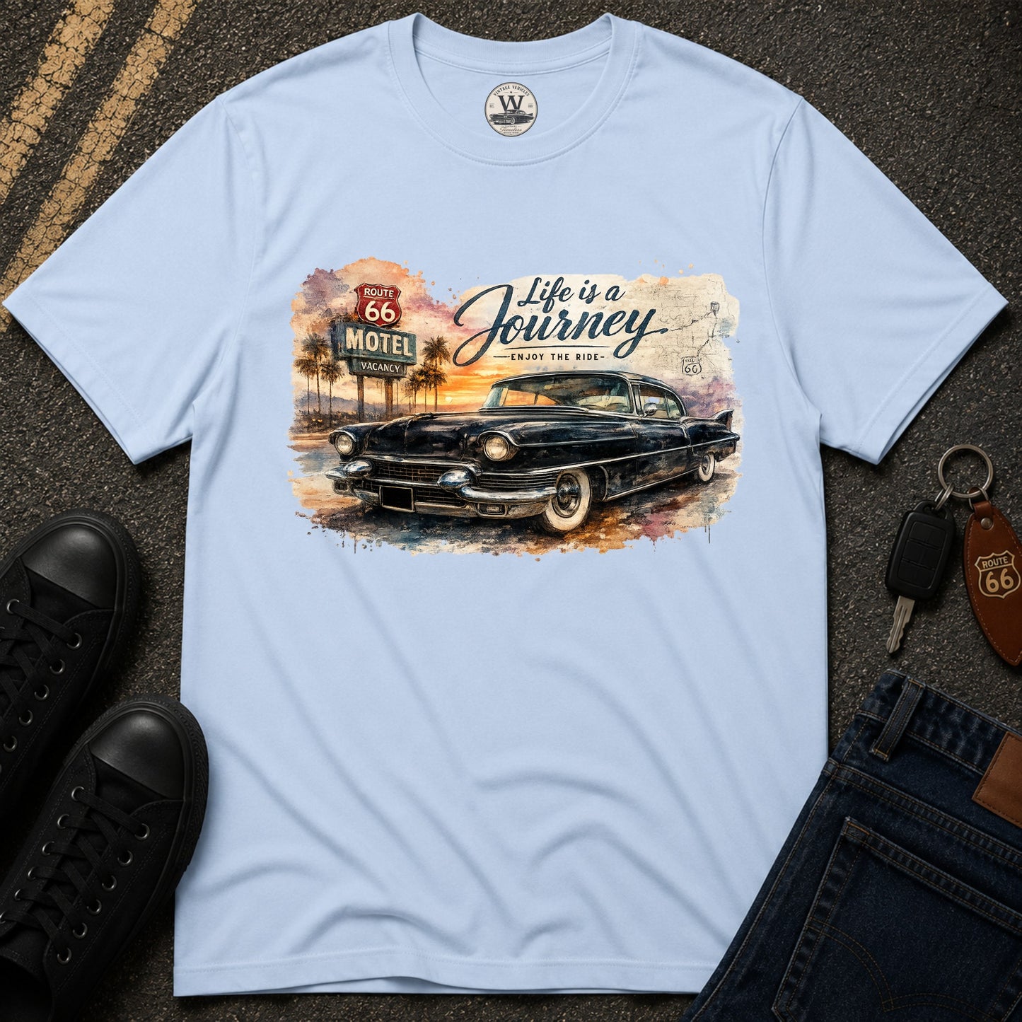 Route 66 Cruiser Tee