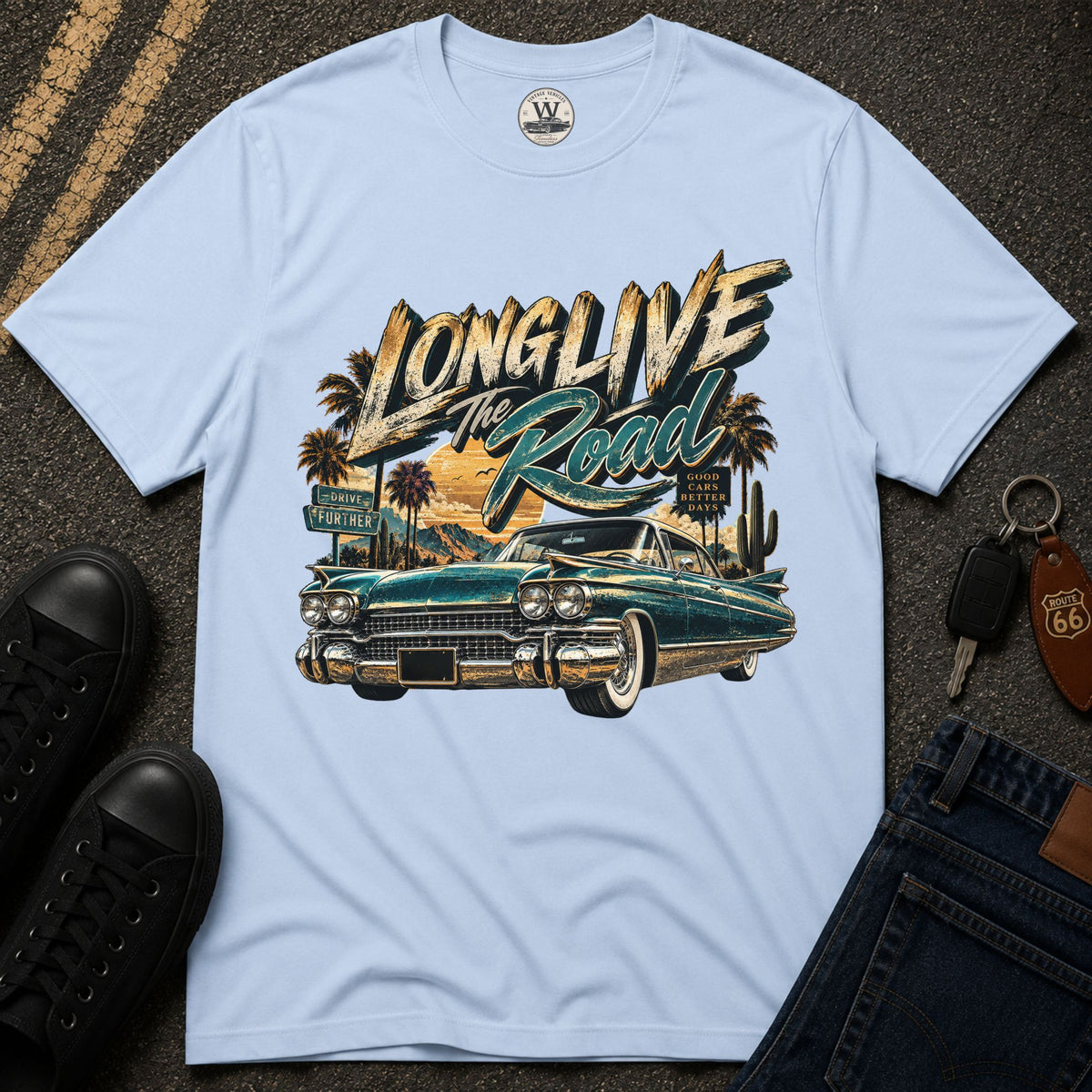 Long Live Roads T-shirt