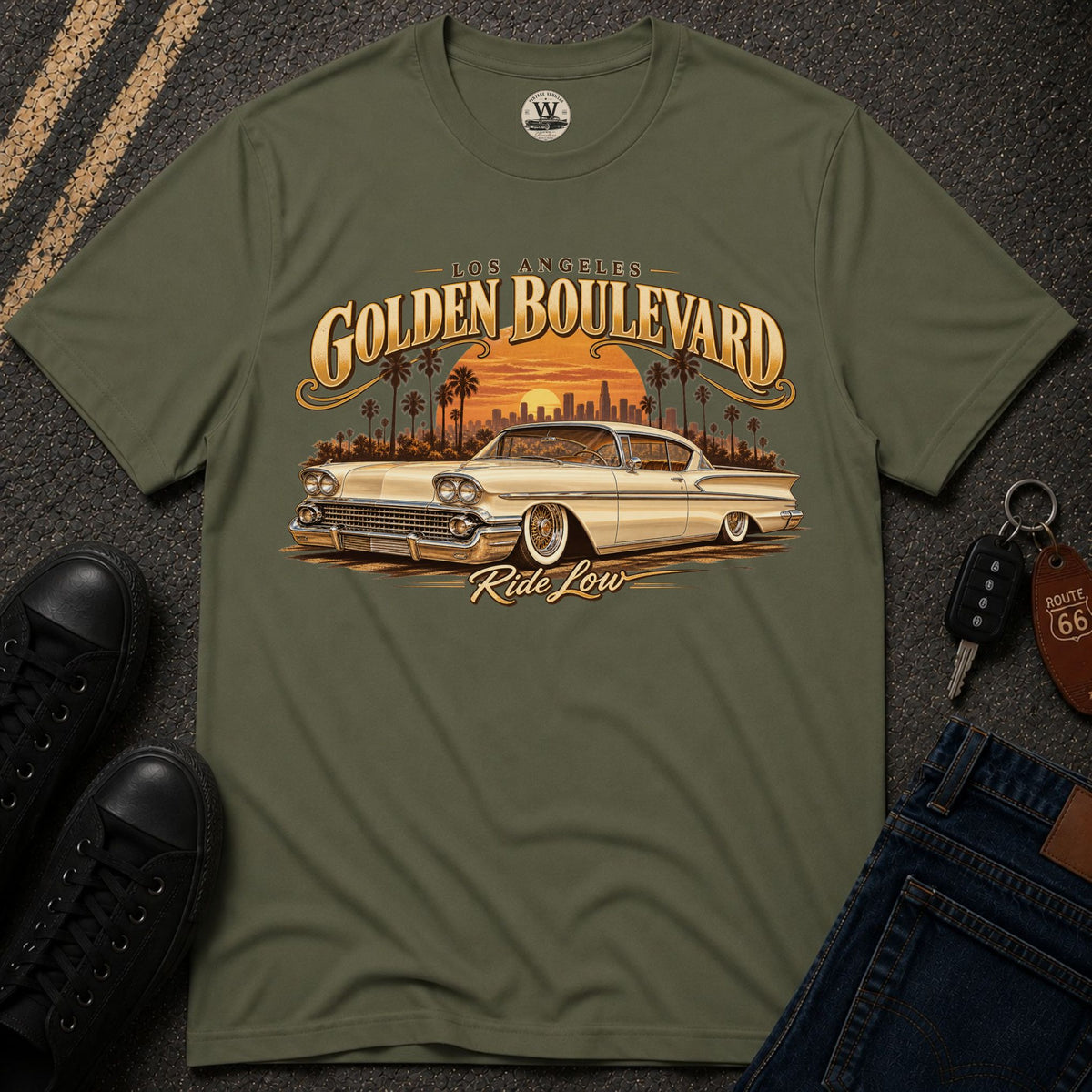 Golden Lowrider T-shirt