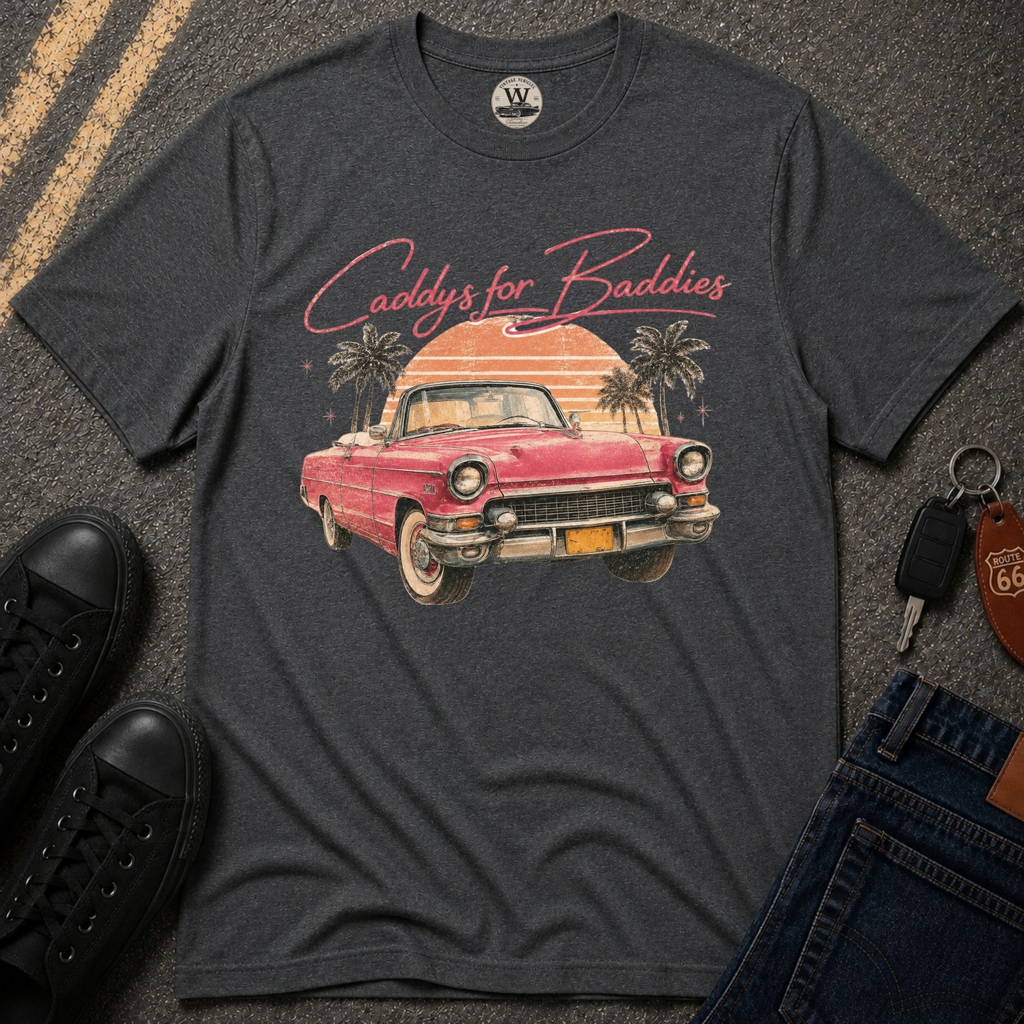 Caddys for Baddies Cruiser Tee