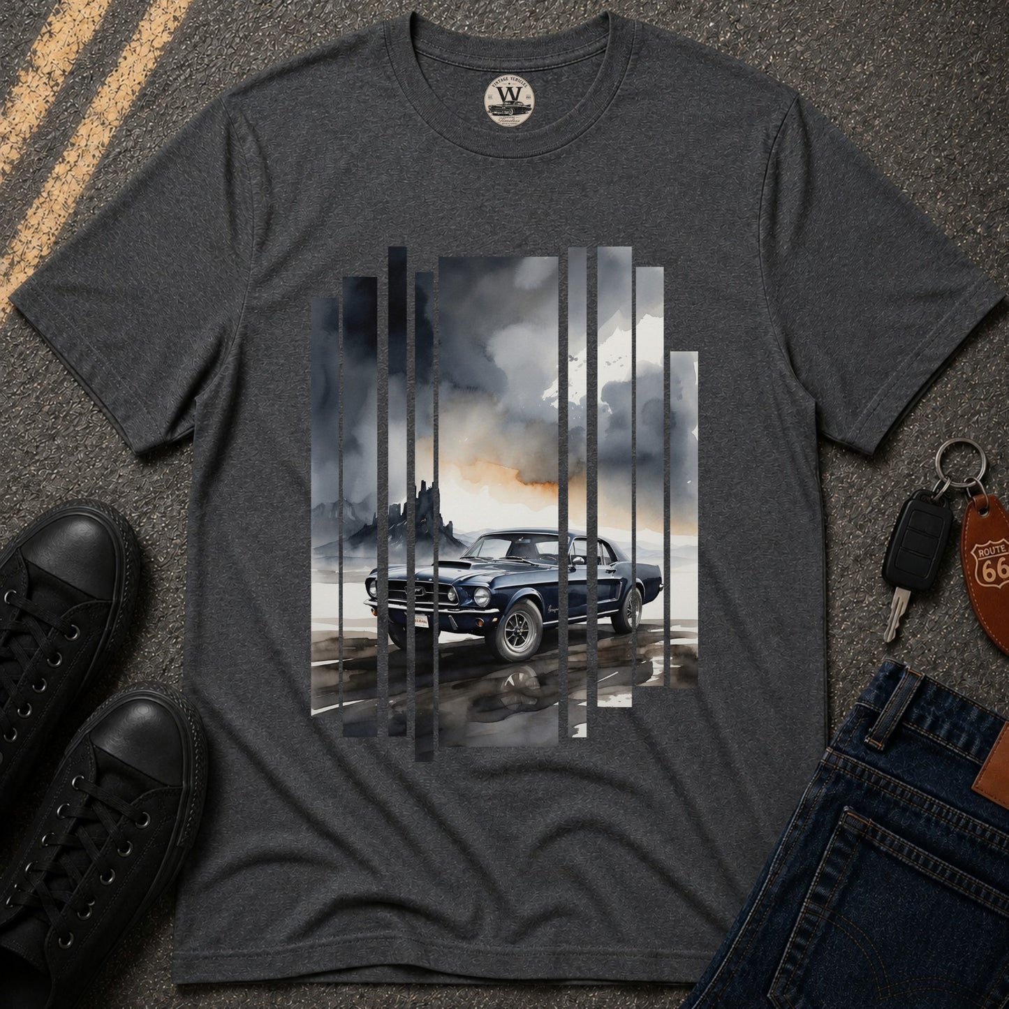 Desert Storm – Muscle Car Tee