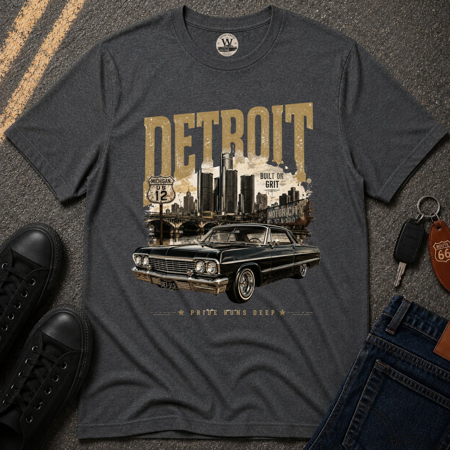 Detroit City Cruiser T-Shirt