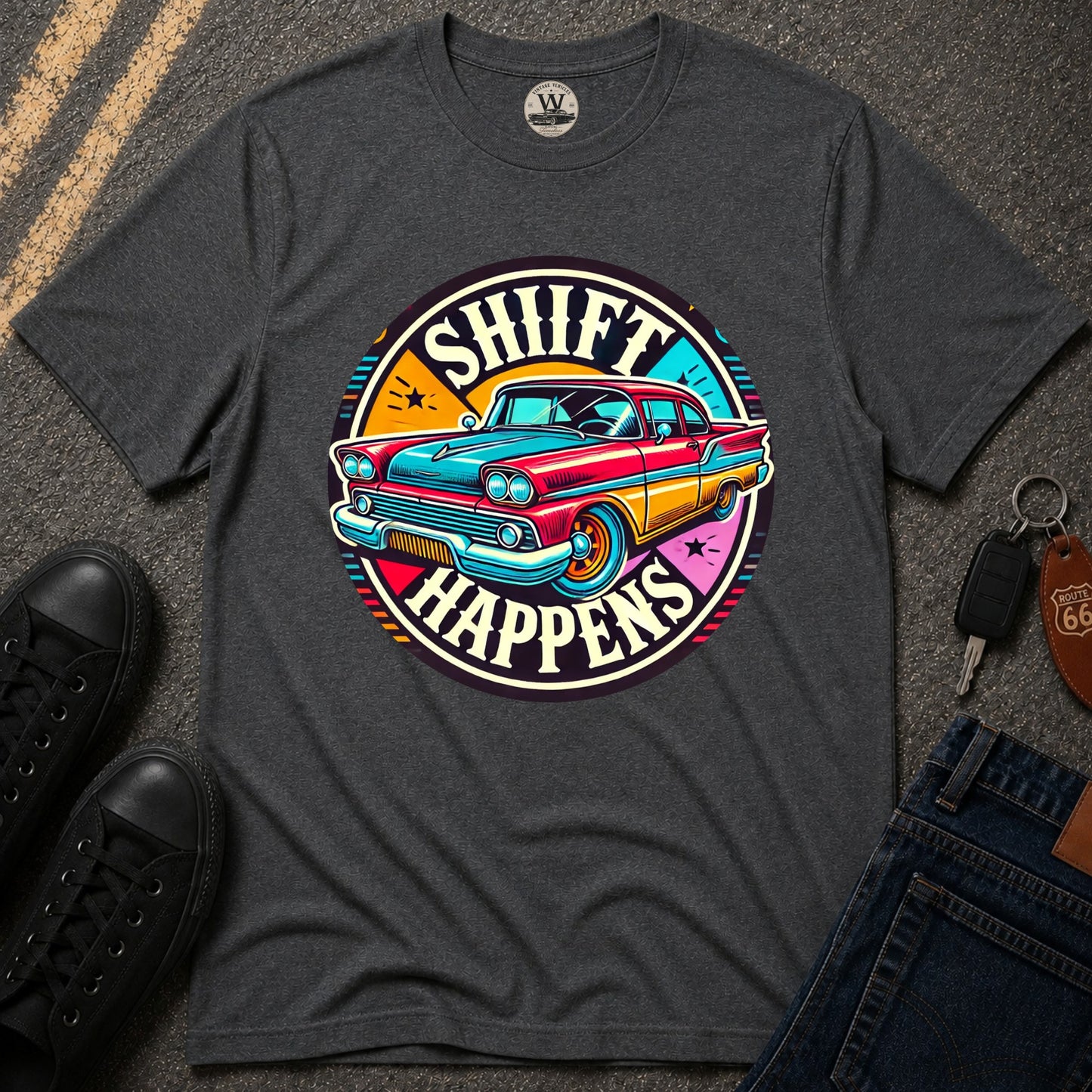 Shift Happens Cruiser Tee