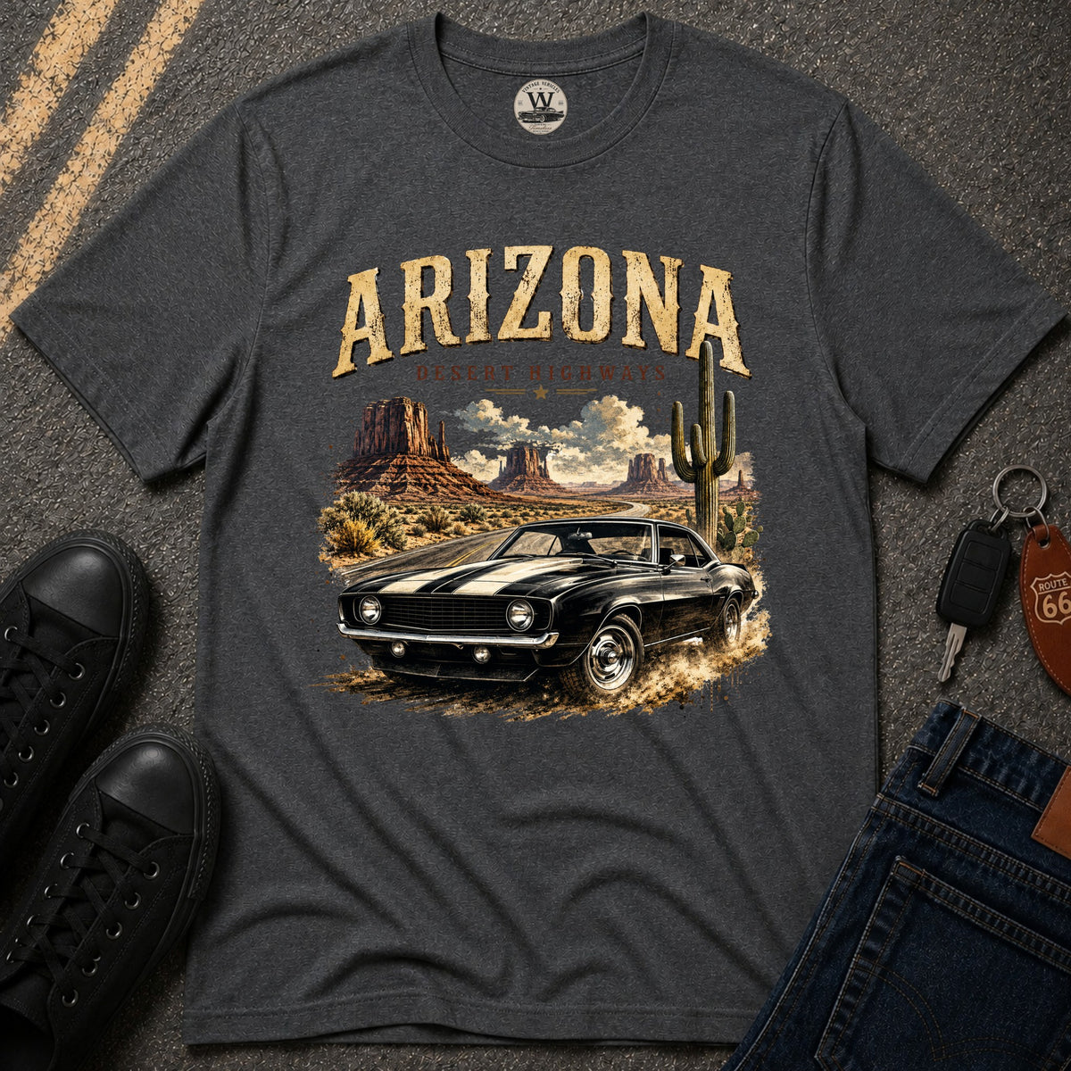 Arizona Desert Car T-Shirt
