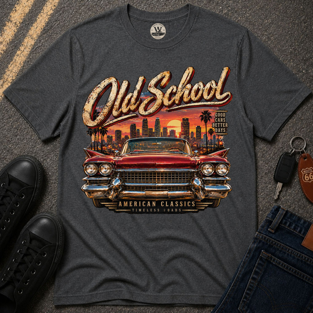 Old School Cruiser T-Shirt