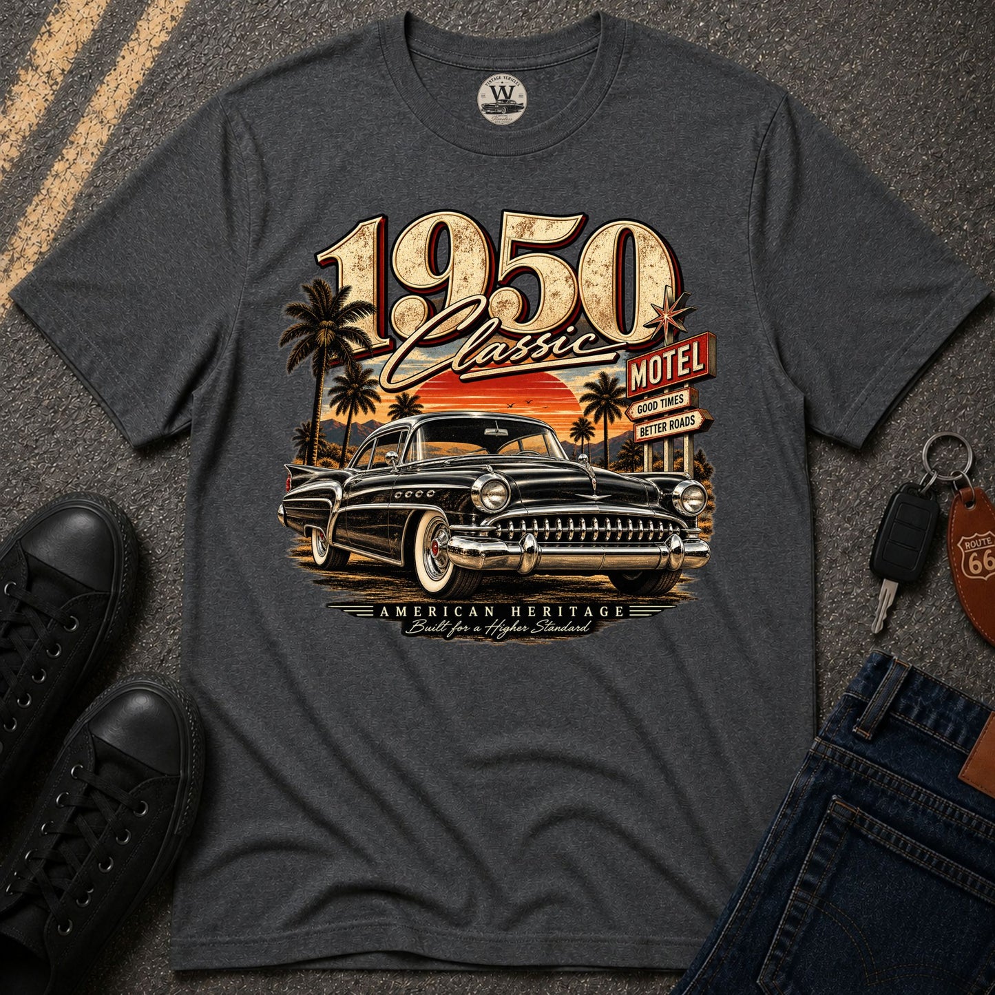 1950 Golden Highway T-shirt