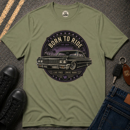 Born To Ride Lowrider T-Shirt