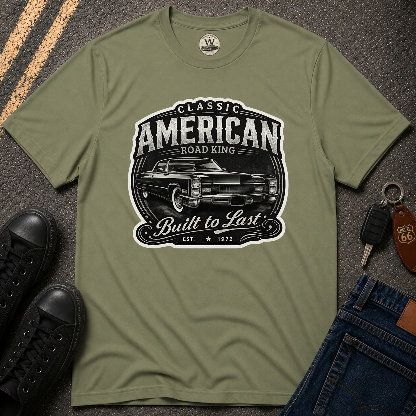 American Road King Tee
