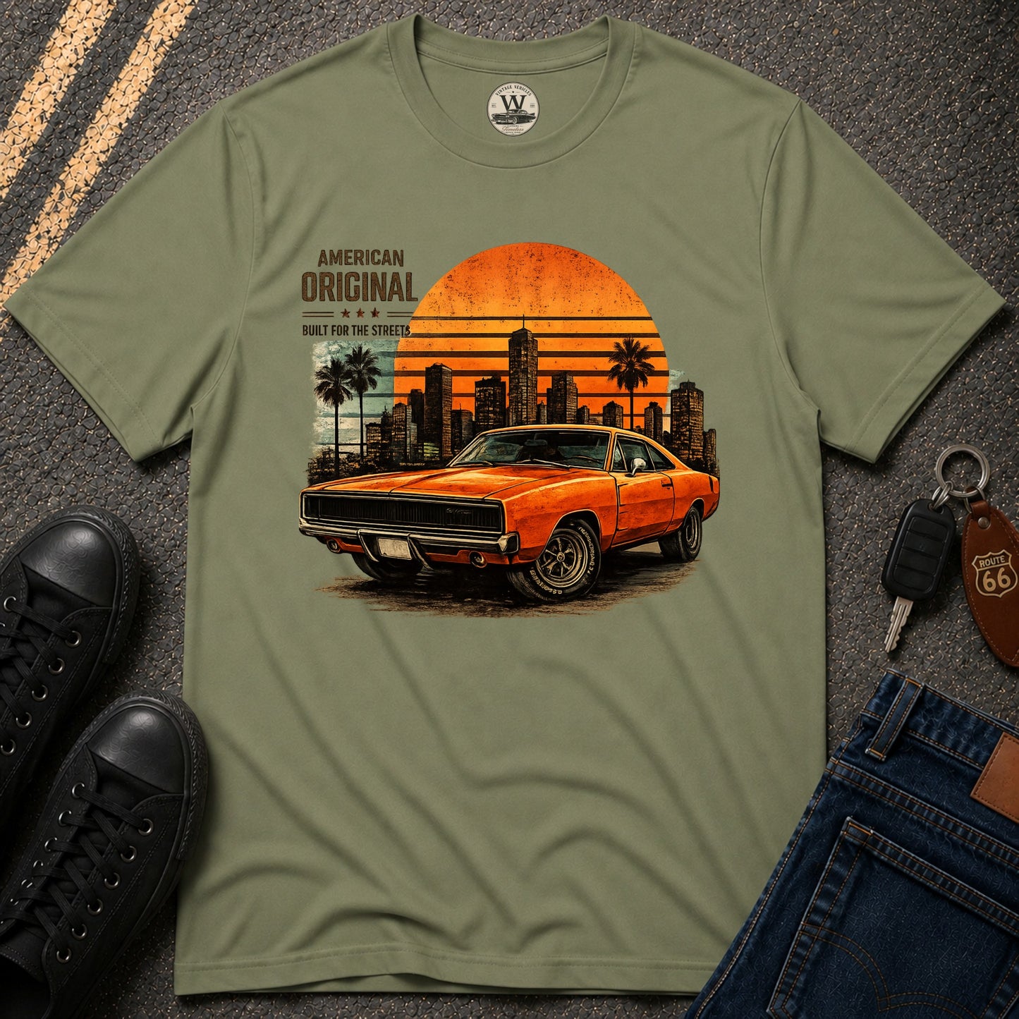 American Original Muscle Car Tee