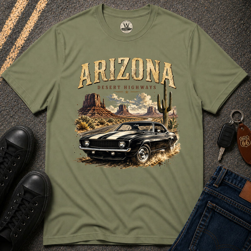 Arizona Desert Car Tee