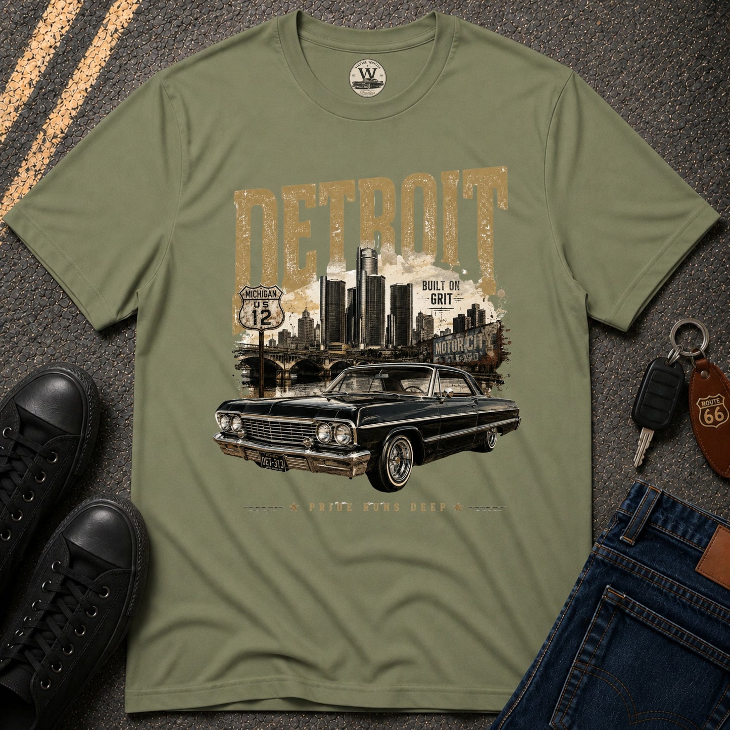 Detroit City Cruiser T-Shirt