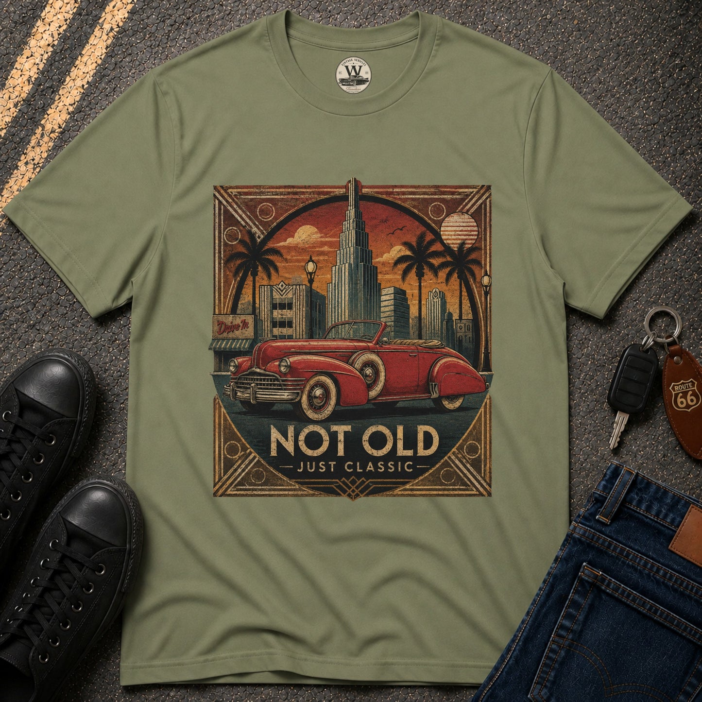 Not Old, Just Classic Tee