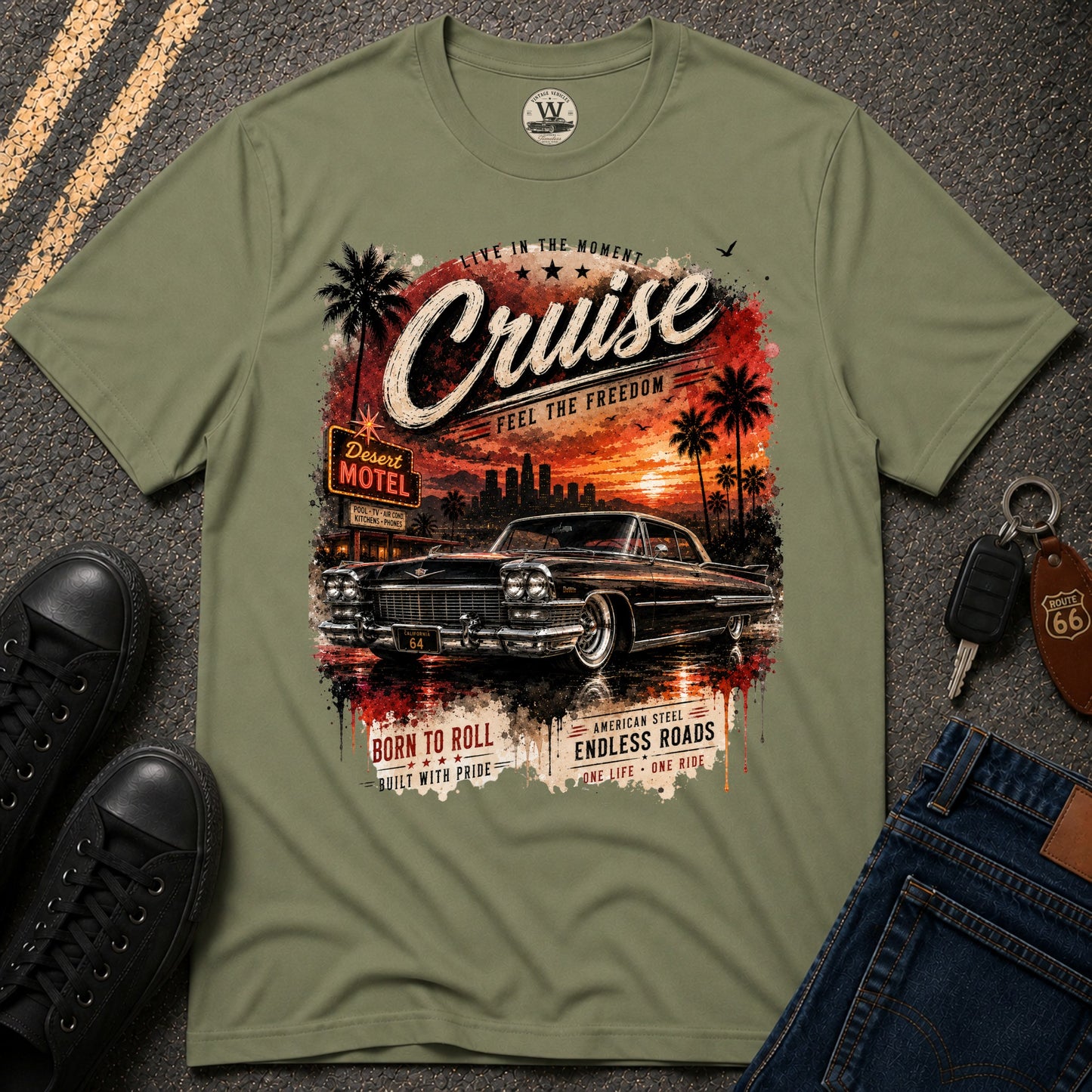 Cruise – Vintage Cruiser T-Shirt