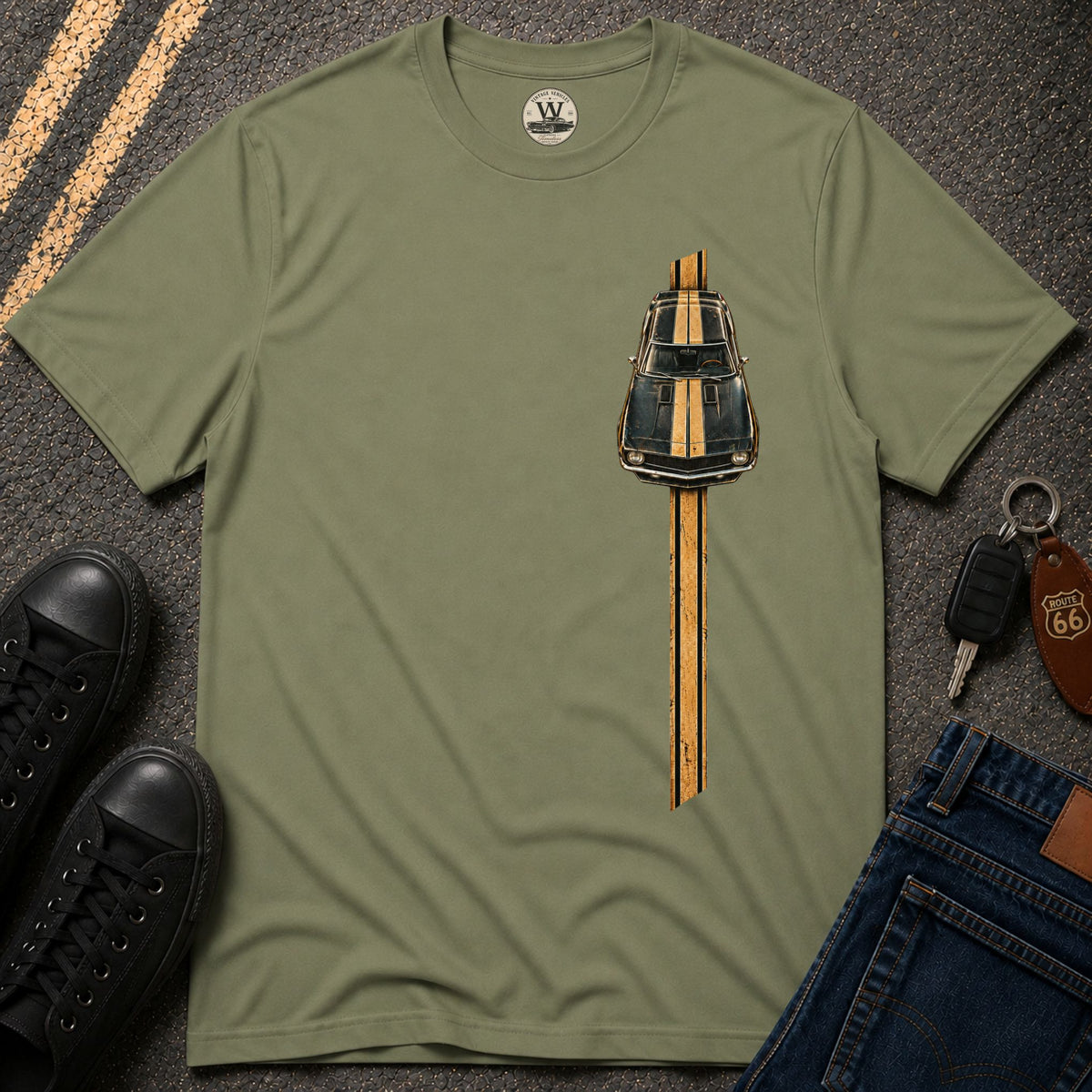 Golden Line Cruiser T-Shirt