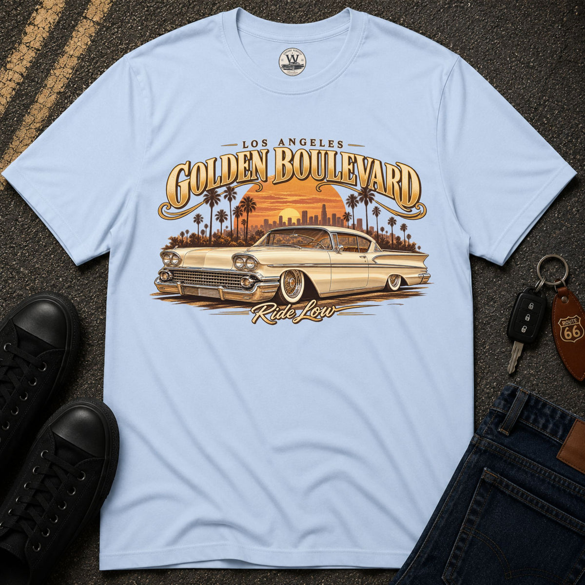 Golden Lowrider T-shirt