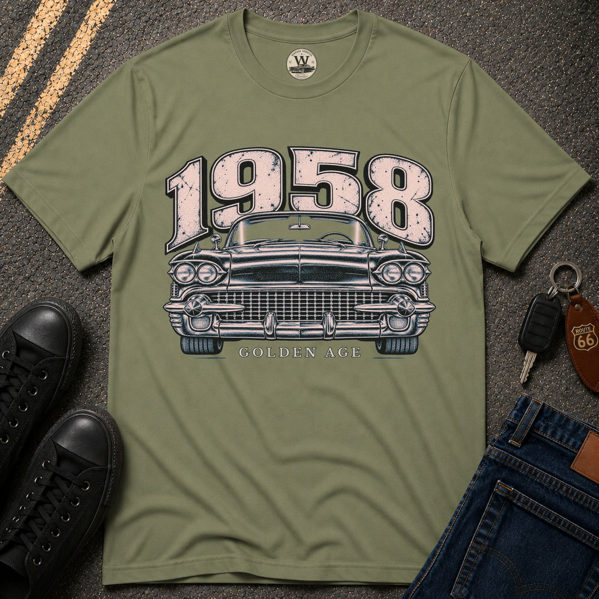 1958 Rose Chrome T-shirt