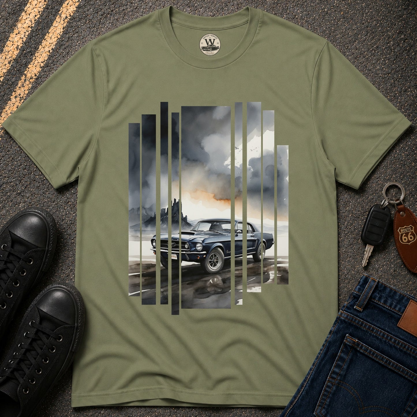 Desert Storm – Muscle Car Tee