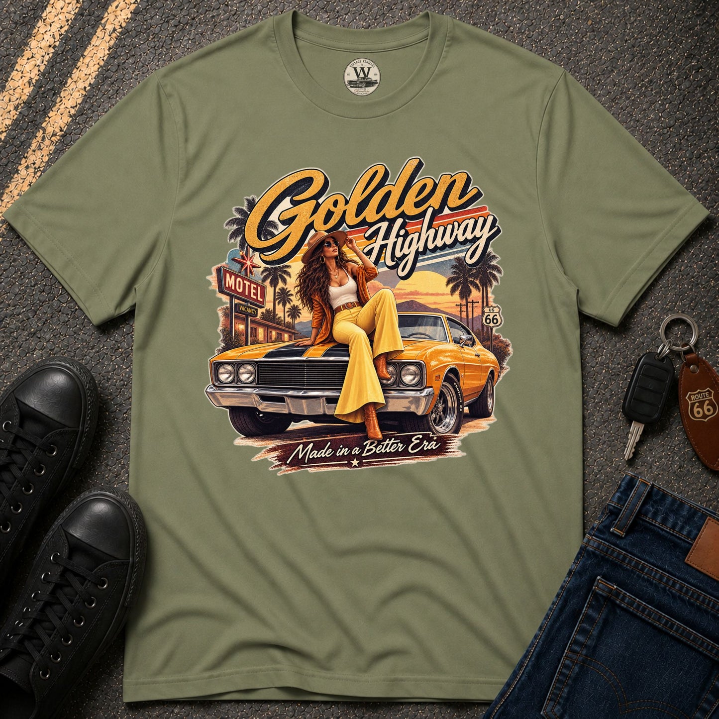 Golden Highway T-Shirt