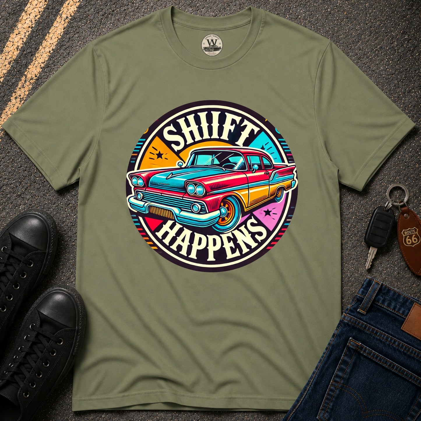 Shift Happens Cruiser Tee