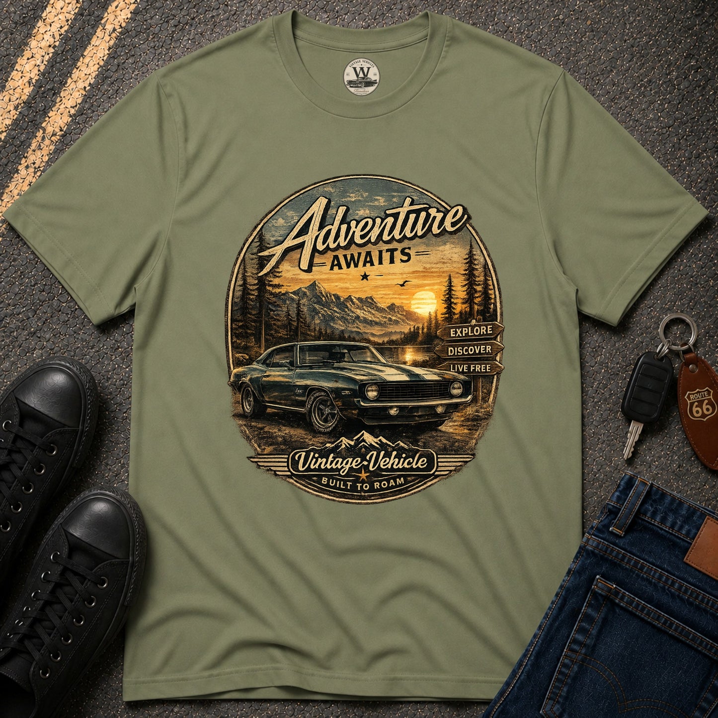 Adventure Awaits Tee