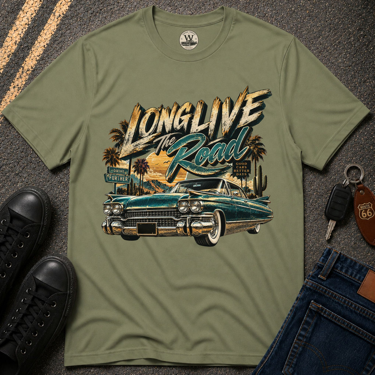 Long Live Roads T-shirt