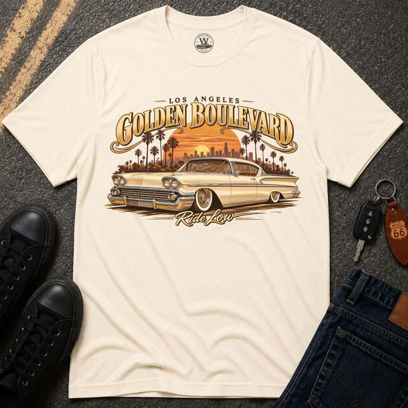 Golden Lowrider T-shirt