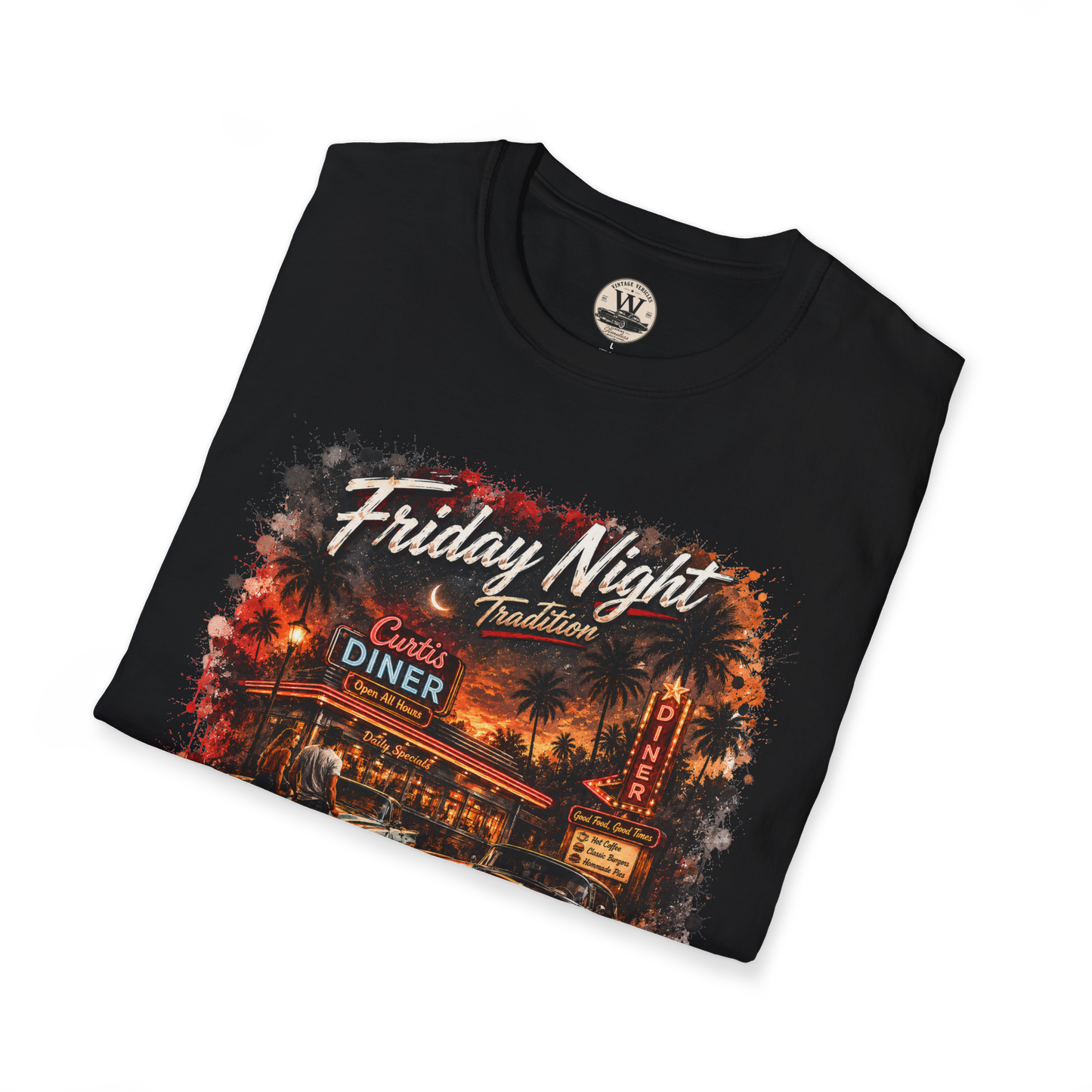 Friday Night Tradition Vintage Car Tee