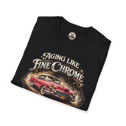 Aging Like Fine Chrome – Classic Car Tee