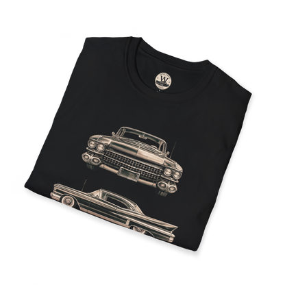 Classic American Car Three-View Graphic Tee