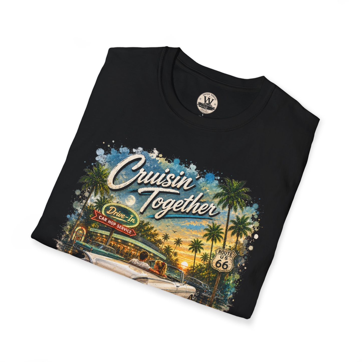 Cruisin' Together Vintage Convertible Tee
