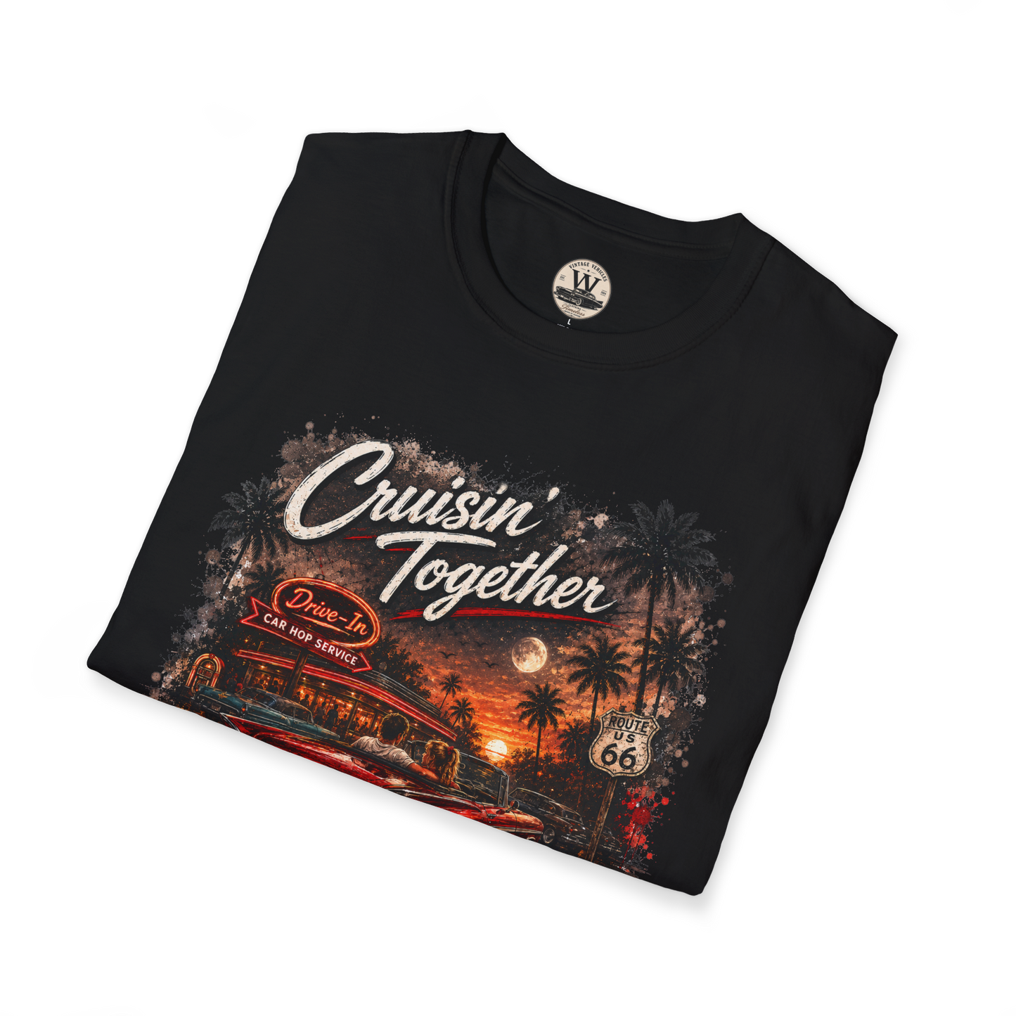 Cruisin' Together Red Convertible Tee