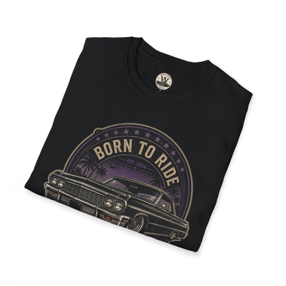 Born To Ride – Classic Lowrider Tee