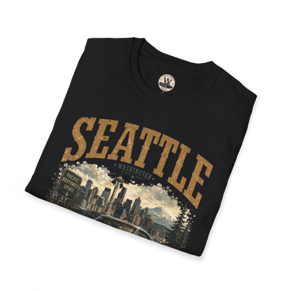 Seattle Vintage Car Tee