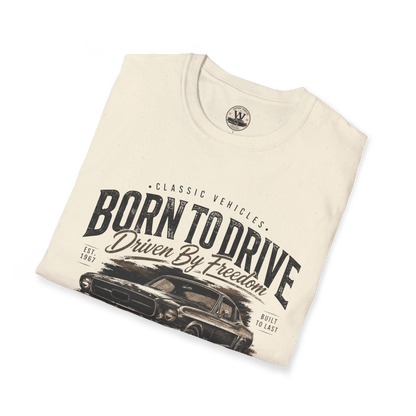 Born To Drive – Vintage Muscle Car T-Shirt