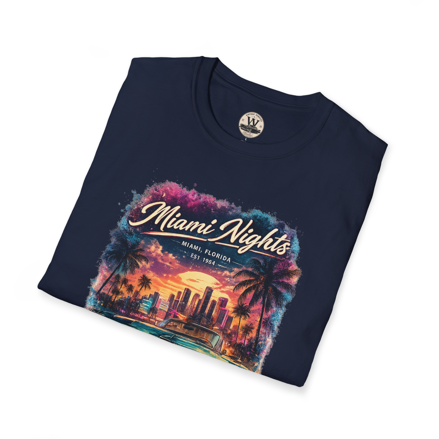 Miami Nights V8 Tee