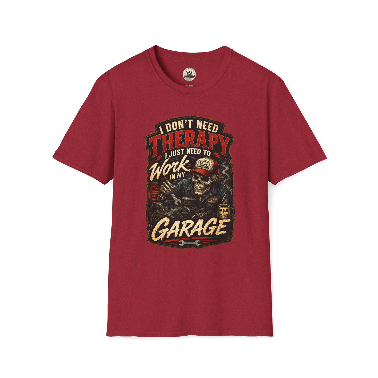 I Don't Need Therapy – Garage Mechanic Tee
