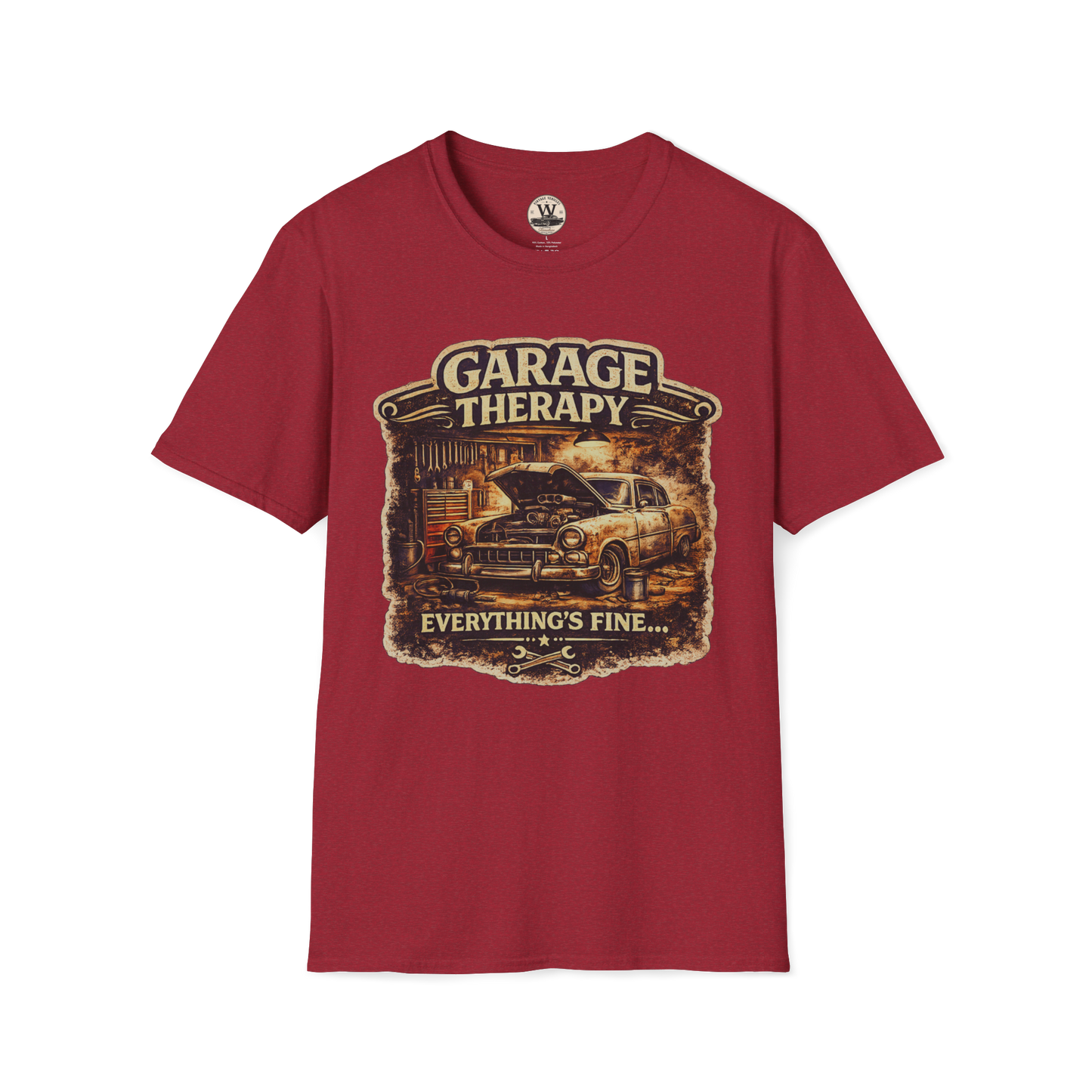 Garage Therapy – Vintage Mechanic Tee
