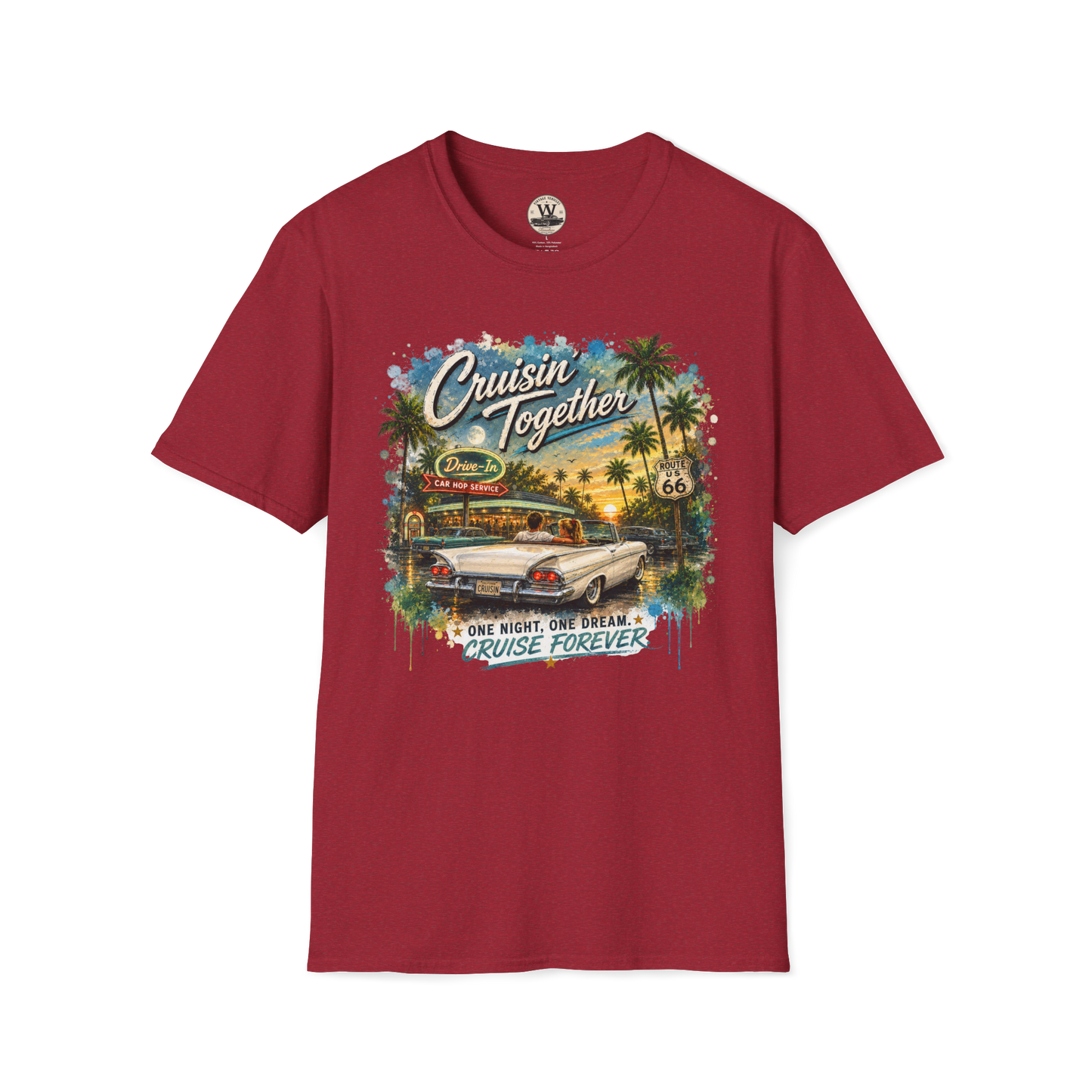 Cruisin' Together Vintage Convertible Tee