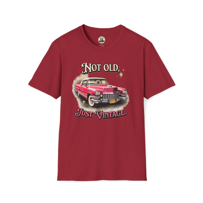 Not Old, Just Vintage – Classic Car Tee